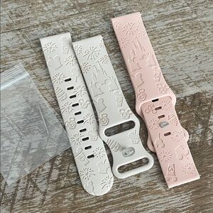 Silicone Watch Bands - Disney theme FITBIT VERSA 2 or VERSA LIGHT